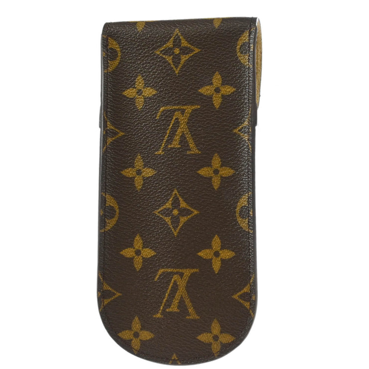 Louis Vuitton 2006 Monogram Etui Lunettes Glasses Cas Small Good M62970