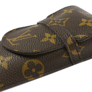 Louis Vuitton 2006 Monogram Etui Lunettes Glasses Cas Small Good M62970