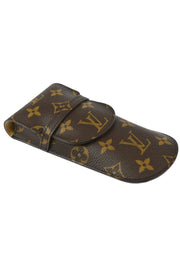 Louis Vuitton 2006 Monogram Etui Lunettes Glasses Cas Small Good M62970