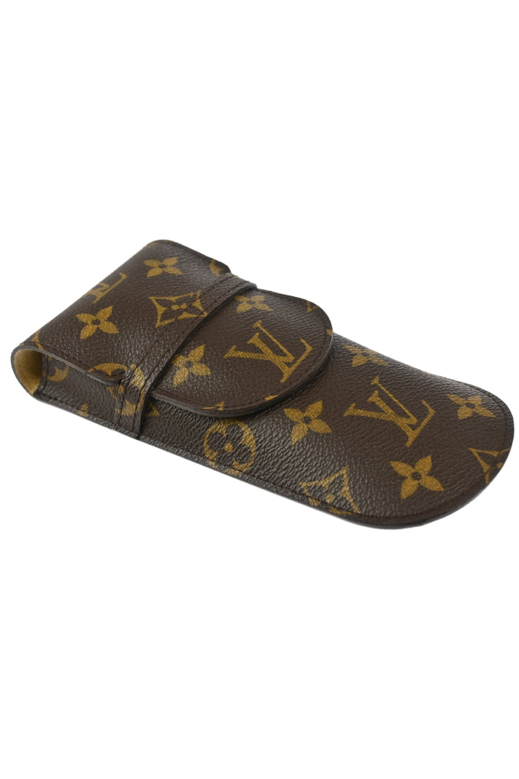 Louis Vuitton 2006 Monogram Etui Lunettes Glasses Cas Small Good M62970