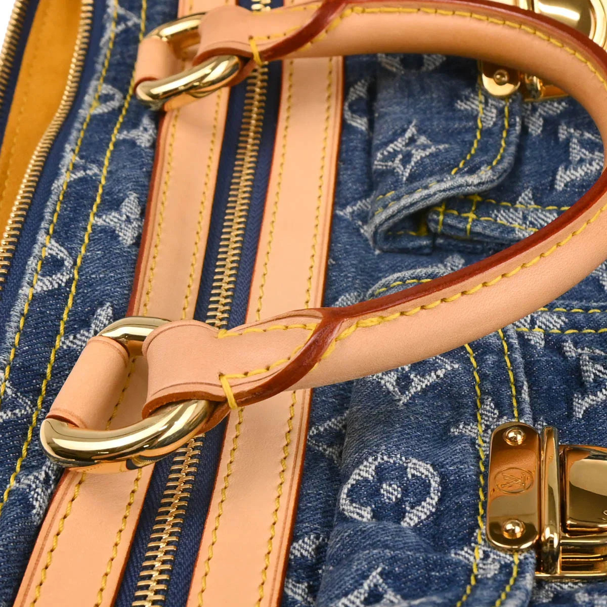 Louis Vuitton Blue Monogram Denim Neo Speedy Handbag M95019