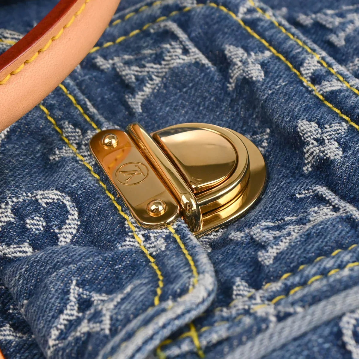 Louis Vuitton Blue Monogram Denim Neo Speedy Handbag M95019