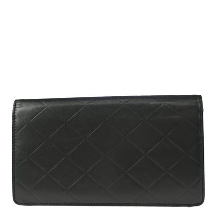 Chanel Black Lambskin Wallet
