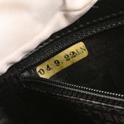 Chanel 2004-2005 Black Satin Lipstick Classic Single Flap Shoulder Bag