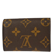 Louis Vuitton 2006 Monogram Porte Monnaie Plat Coin Case Wallet M61930