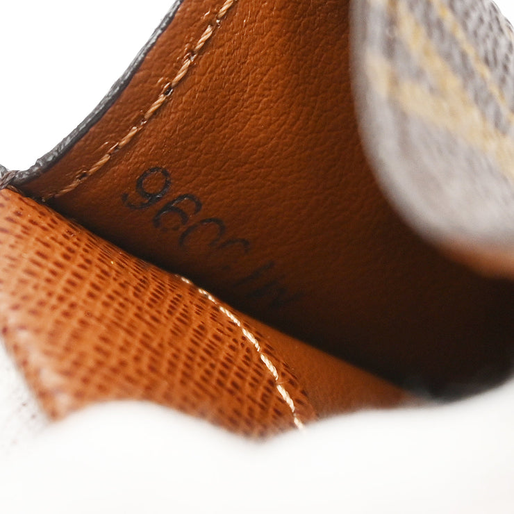 Louis Vuitton 2006 Monogram Porte Monnaie Plat Coin Case Wallet M61930