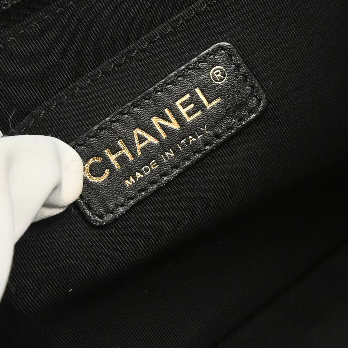Chanel 2009-2010 Black Lambskin Valentine Shoulder Bag