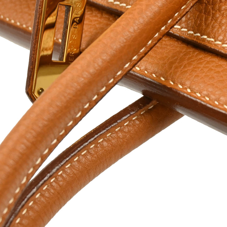 Hermes 2005 Gold Togo Birkin 35 Handbag