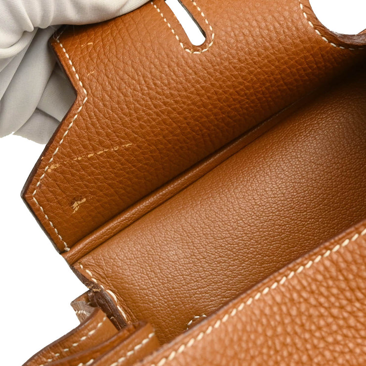 Hermes 2005 Gold Togo Birkin 35 Handbag
