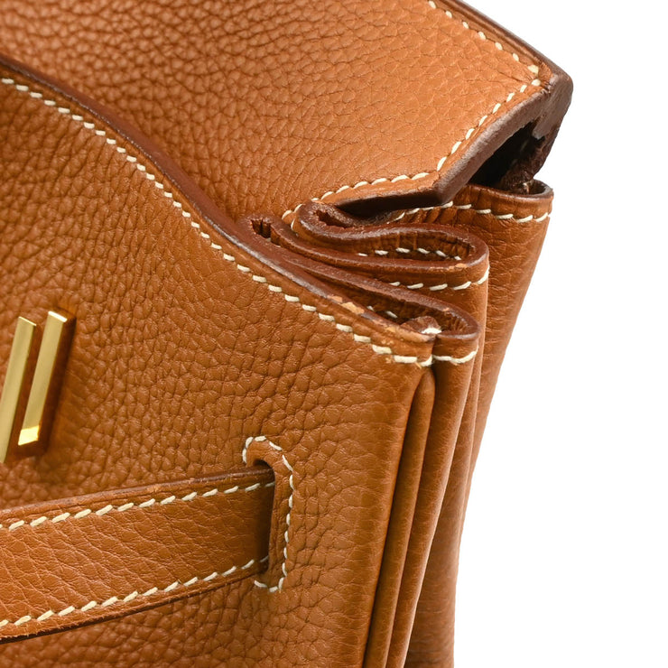 Hermes 2005 Gold Togo Birkin 35 Handbag