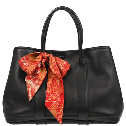 Hermes Black Swift Garden Twilly TPM Tote Handbag