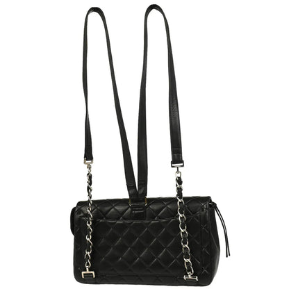Chanel 1996-1997 Black Lambskin Backpack
