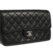 Chanel 1996-1997 Black Lambskin Backpack