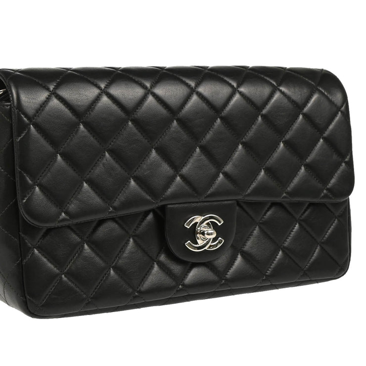 Chanel 1996-1997 Black Lambskin Backpack