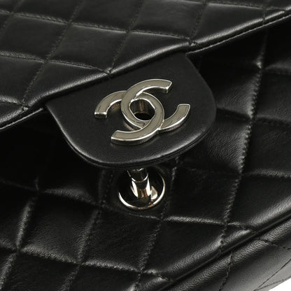 Chanel 1996-1997 Black Lambskin Backpack