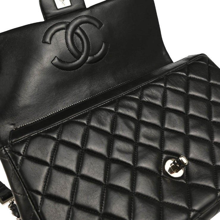 Chanel 1996-1997 Black Lambskin Backpack
