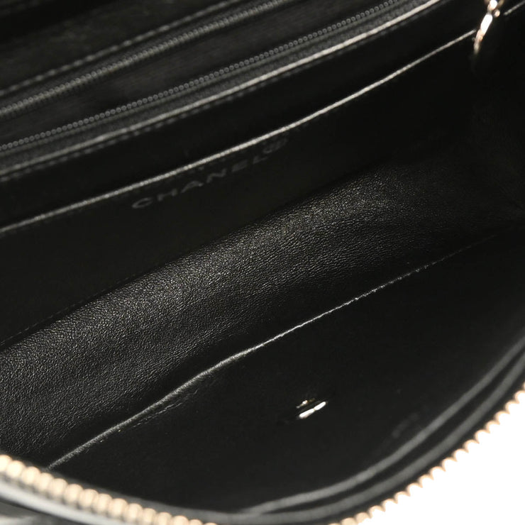 Chanel 1996-1997 Black Lambskin Backpack
