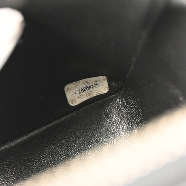 Chanel 1996-1997 Black Lambskin Backpack