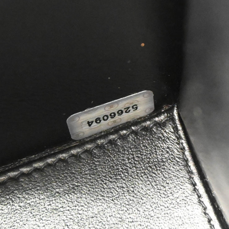 Chanel 1997-1999 Black Caviar Handbag