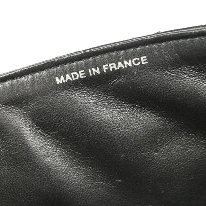 Chanel Black Caviar Double Sided Classic Flap Shoulder Bag