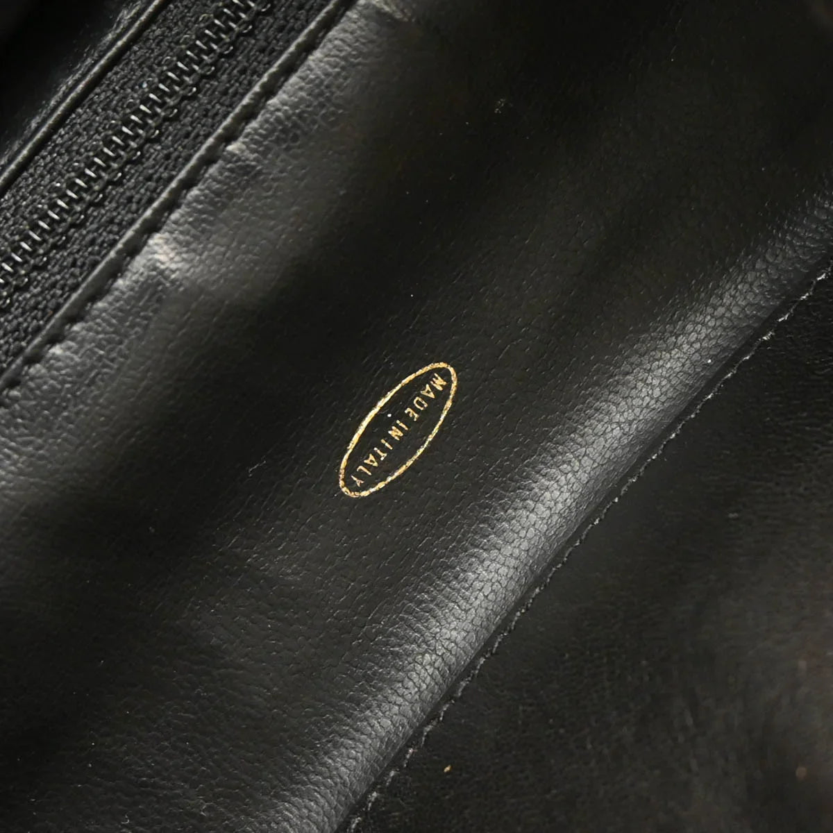 Chanel Black Lambskin Drawstring Backpack