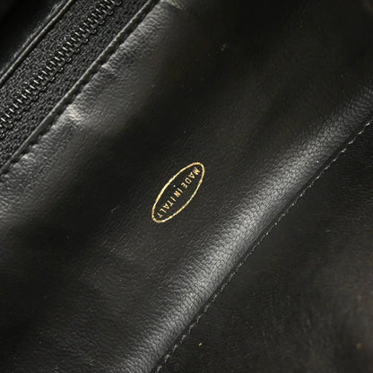 Chanel Black Lambskin Drawstring Backpack