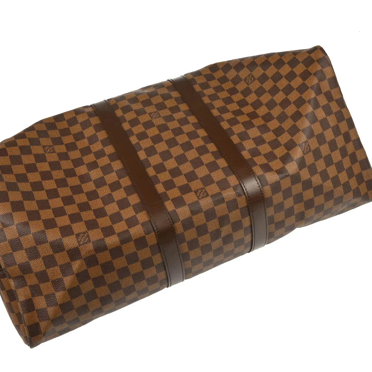 Louis Vuitton 2006 Damier Keepall Bandouliere 55 Duffle Bag N41414