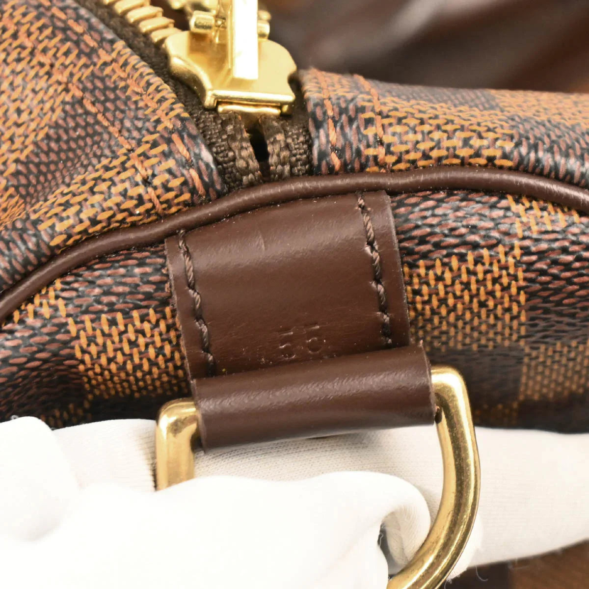 Louis Vuitton 2006 Damier Keepall Bandouliere 55 Duffle Bag N41414