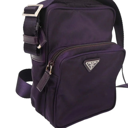 Prada Purple Nylon Crossbody Bag