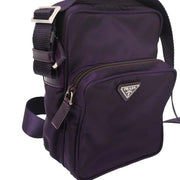 Prada Purple Nylon Crossbody Bag