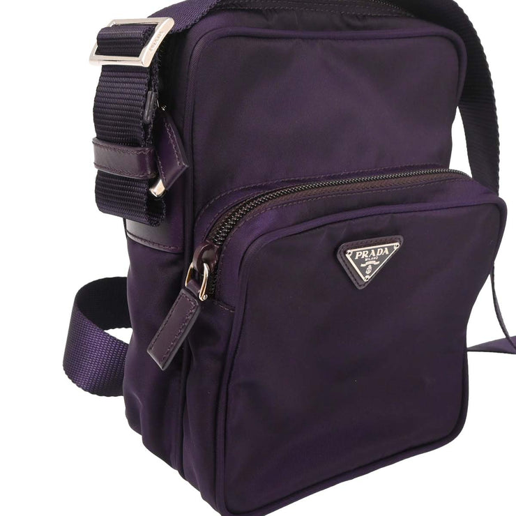 Prada Purple Nylon Crossbody Bag