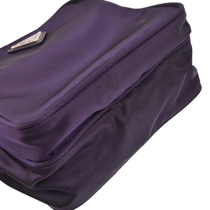 Prada Purple Nylon Crossbody Bag