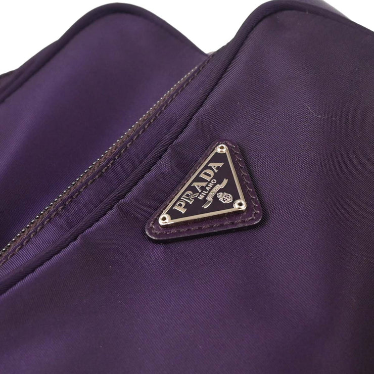 Prada Purple Nylon Crossbody Bag