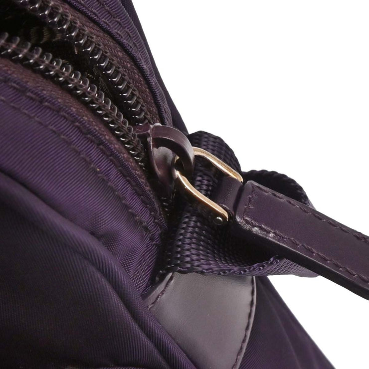 Prada Purple Nylon Crossbody Bag