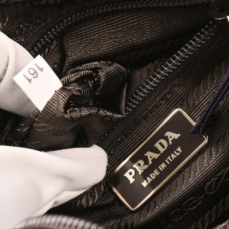 Prada Purple Nylon Crossbody Bag
