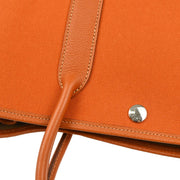 Hermes 2005 Orange Officier Garden Party 30 TPM Tote Handbag