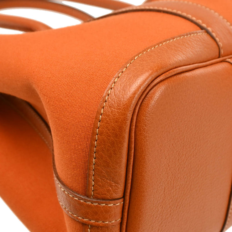 Hermes 2005 Orange Officier Garden Party 30 TPM Tote Handbag