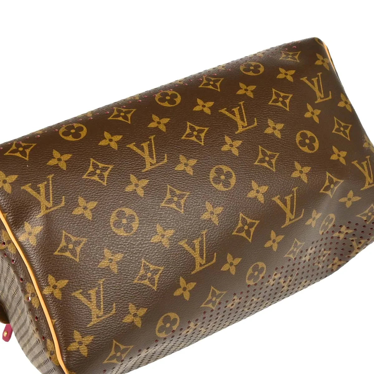 Louis Vuitton 2006 Pink Monogram Perfo Speedy 30 Handbag M95180