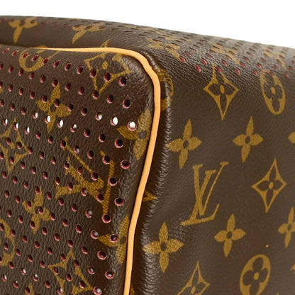 Louis Vuitton 2006 Pink Monogram Perfo Speedy 30 Handbag M95180