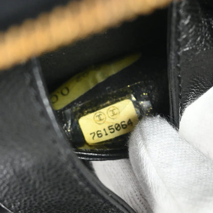 Chanel Black Woo Wild Stitch Vanity Handbag