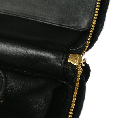 Chanel Black Woo Wild Stitch Vanity Handbag