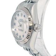 Rolex Ref.79174NGS Oyster Perpetual Datejust 26mm Watch SS Sapphire Shell