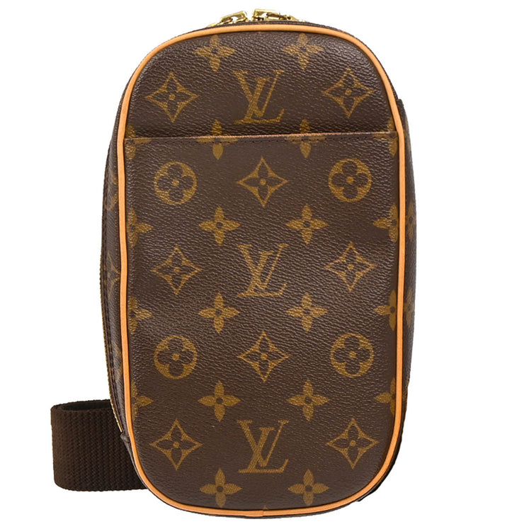 Louis Vuitton 2001 Monogram Pochette Gange Bum Bag M51870