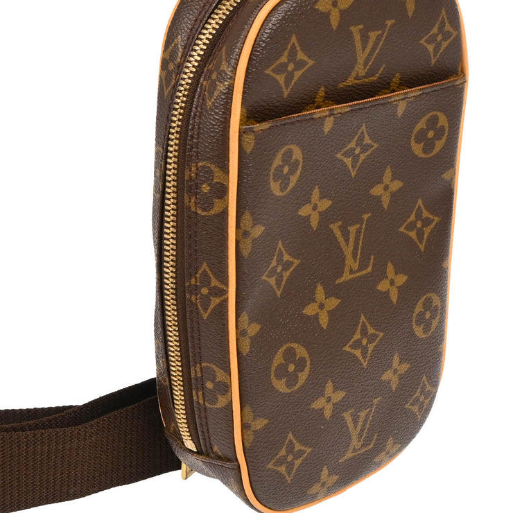 Louis Vuitton 2001 Monogram Pochette Gange Bum Bag M51870