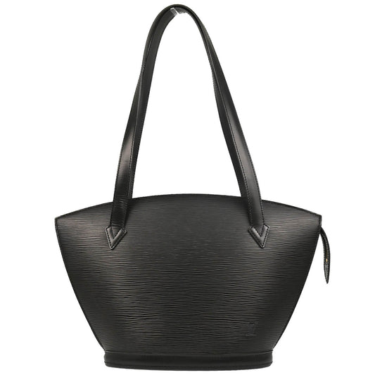 Louis Vuitton Black Epi Saint Jacques Poignee Long Tote Bag M52332