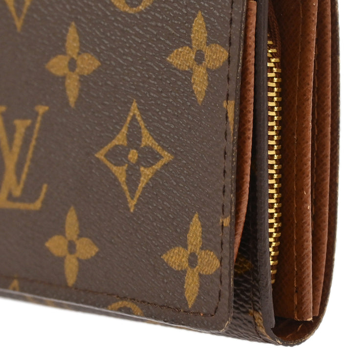 Louis Vuitton 2008 Monogram Portefeuille Tresor Wallet M61736