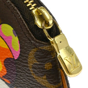 Louis Vuitton 2004 Monogram Panda Porte Monnaie Rond Coin Wallet M61928