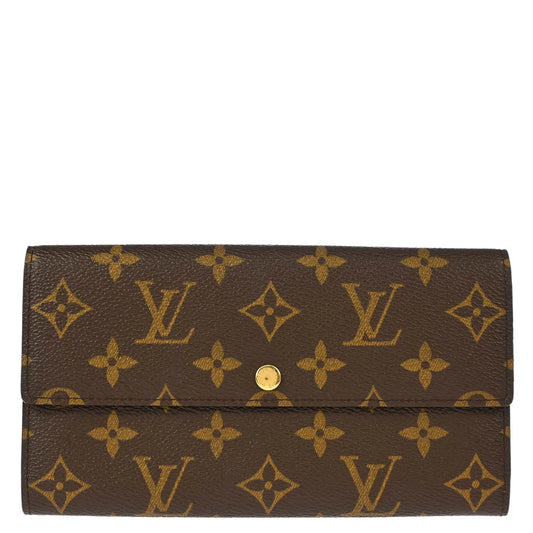 Louis Vuitton 2003 Monogram Porte Monnaie Credit Wallet M61726