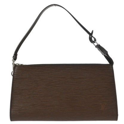 Louis Vuitton 2001 Brown Epi Pochette Accessoires 24 Handbag M5294D