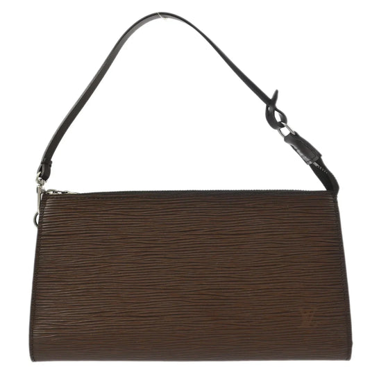 Louis Vuitton 2001 Brown Epi Pochette Accessoires 24 Handbag M5294D